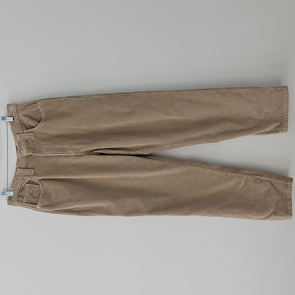 Vintage corduroy "baggy" trousers high‎ waist